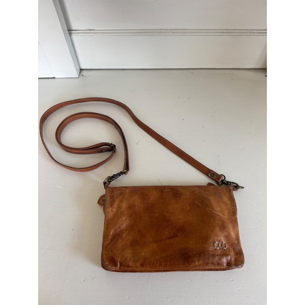 Bed Stu leather crossbody wallet bag